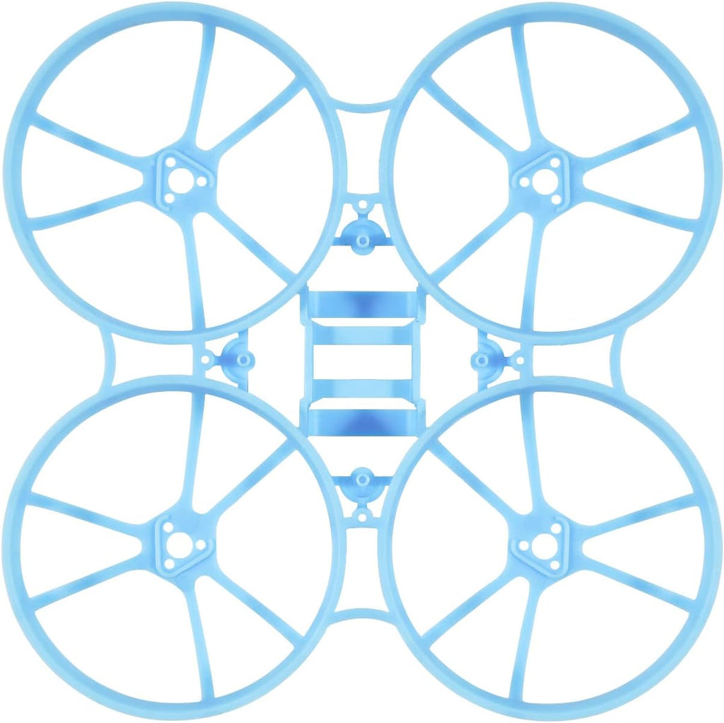 BETAFPV 2pcs Meteor75 Pro Brushless Whoop Frame | Triangle Bilateral Stretch Structure Motor Holder Hole | Larger Lipo Battery Slot for 45mm Propellers 550mAh 1S Lipo 0802SE 1102 Series Motors