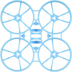 BETAFPV 2pcs Meteor75 Pro Brushless Whoop Frame | Triangle Bilateral Stretch Structure Motor Holder Hole | Larger Lipo Battery Slot for 45mm Propellers 550mAh 1S Lipo 0802SE 1102 Series Motors