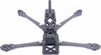 YoungRC 4inch FPV drone frame kit RC Mini Ran'4 Carbon Fiber Frame Kit 185mm with 4mm Thickness Arms For RC FPV Mini Drone Quadcopter