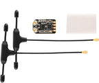 RadioMaster RP3 ELRS FPV Receiver - 2.4ghz ExpressLRS Nano Receiver Drone RX Module with 65mm UFL T Antenna for FPV Drone Tiny Whoop Fixed-wing RC Plane by Speedybee