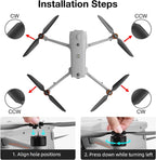 Autel Robotics EVO MAX 4T Propeller 1158 Blades, Foldable & Durable Propellers Standard 1 Set, Accessories Prop Blades Only for Autel EVO Max 4T/ 4N V2 Drone, 100% O.riginal