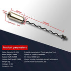 8 Pack 8520 Motor 8.5x20mm Coreless Brushed Motor 3.7V 53000Rpm Mini DC Motors