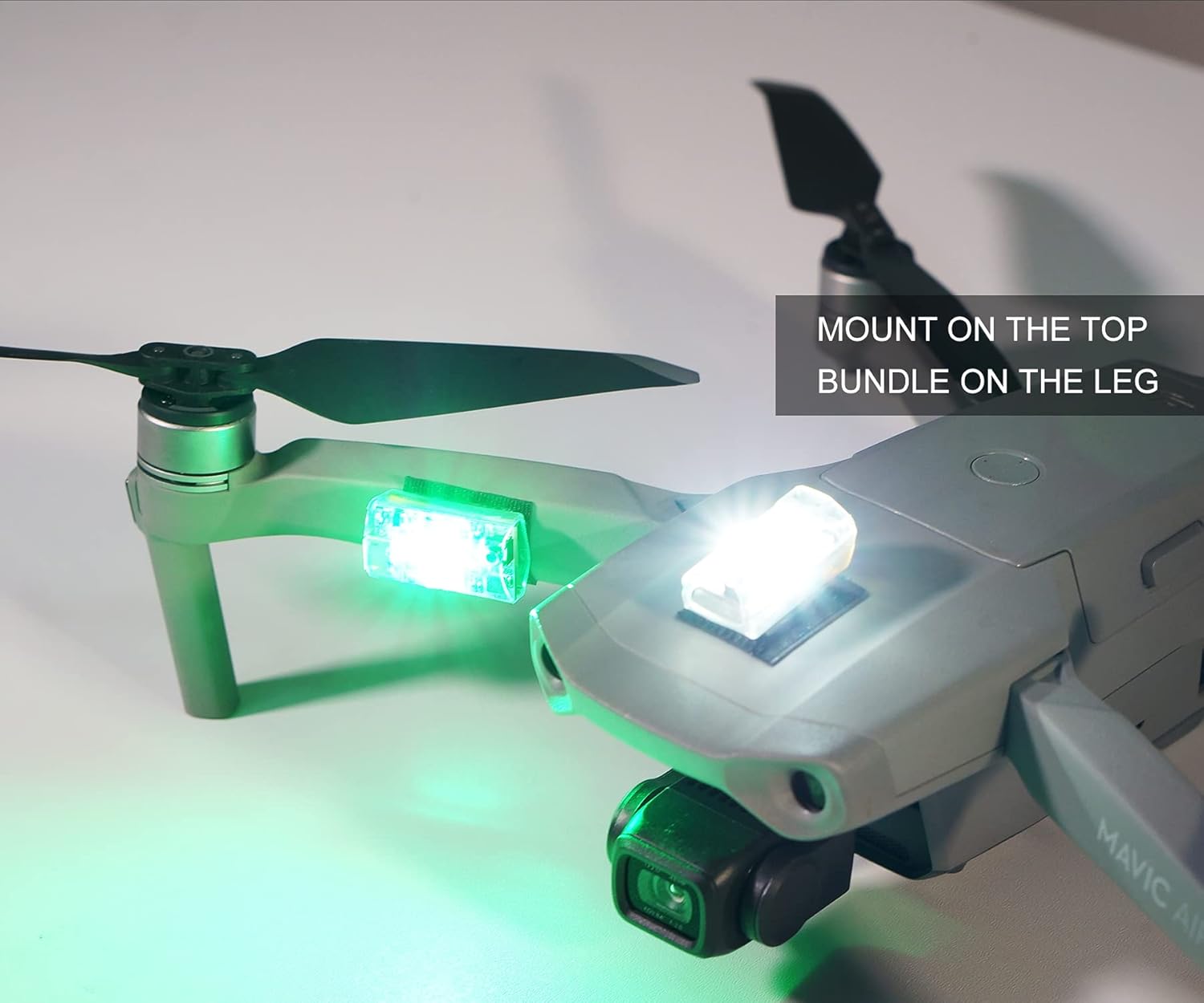 VIFLY Drone Strobe Light, Anti Collision Light for FAA Drone Night Flying, Fits DJI Mini 3 Pro/Mini 4 Pro/Mini 2/Air 3/Air 3S/Mavic 3/Mavic 2/Avata/Neo/Flip(1pc pack)
