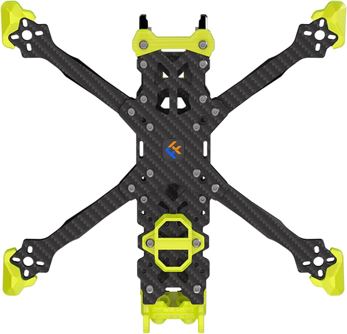 VOLADOR VX3.5 O4 Pro Air Unit RC FPV Racing Drone Quad T700 Carbon Fiber 3.5¡å HD quashed-X Quadcopter Frame Kit RC DIY Parts w/TPU Accessories Yellow