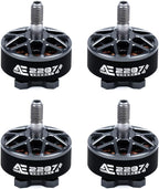 Axisflying 4pcs AE2207 V2 2207 1860KV 6S FPV Brushless Motor with 5mm Shaft for FPV Racing Drone Quadcopter