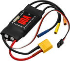 GOUPRC 60A Brushless ESC 2-6S Speed Controller with 5V/7A BEC & XT60 Plugs for Drone RC Helicopter Airplane Fixed Wing DIY RC Multi-axis Aircraft