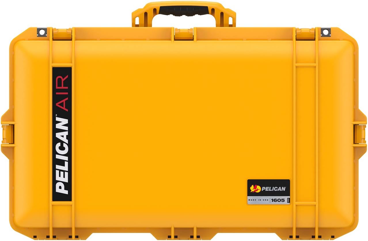 Pelican Air 1605 Case With Foam - Yellow
