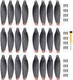 24-Piece Mini 2 Propeller Replacement Low-Noise and Quick-Release Blades Compatible with DJI Mini 2 / Mini SE/Mini 2 SE/Mini 4K Drones, Orange