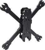 FPV Drone 5 Inch 238MM T6 Carbon Fiber Camera Frame Kit with Spare Parts for Racing Drone Accessories