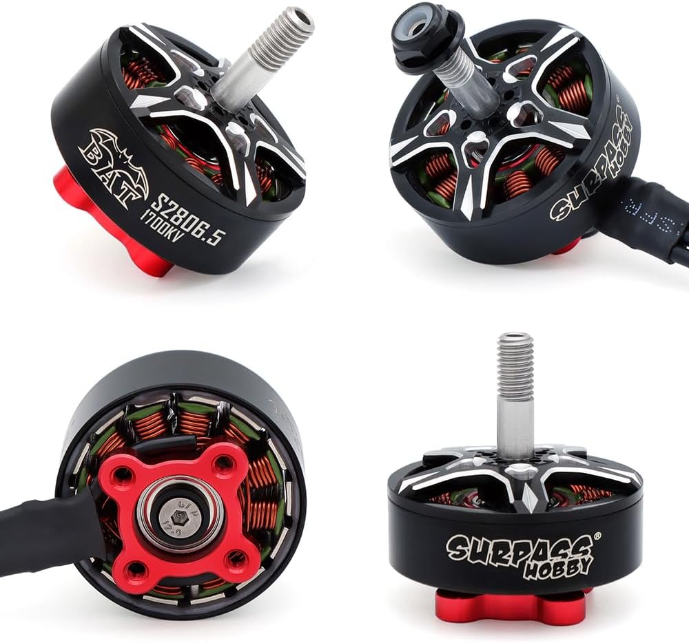 4pcs BAT S Series 2810 1180KV Brushless Motor for QAV FPV Racing Freestyle Flying Drone Quadcopter Motor (S2806.5)