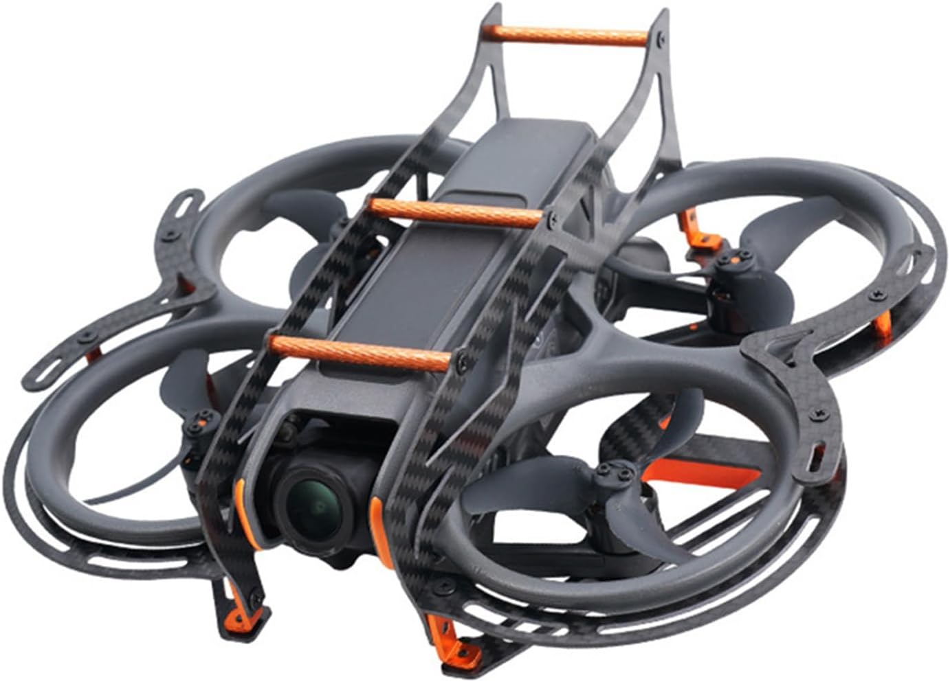 AVATA 2 Carbon Fiber Chassis Armor for DJI Avata 2, Anti-collision Full Protection Cover Plate Frame Guard