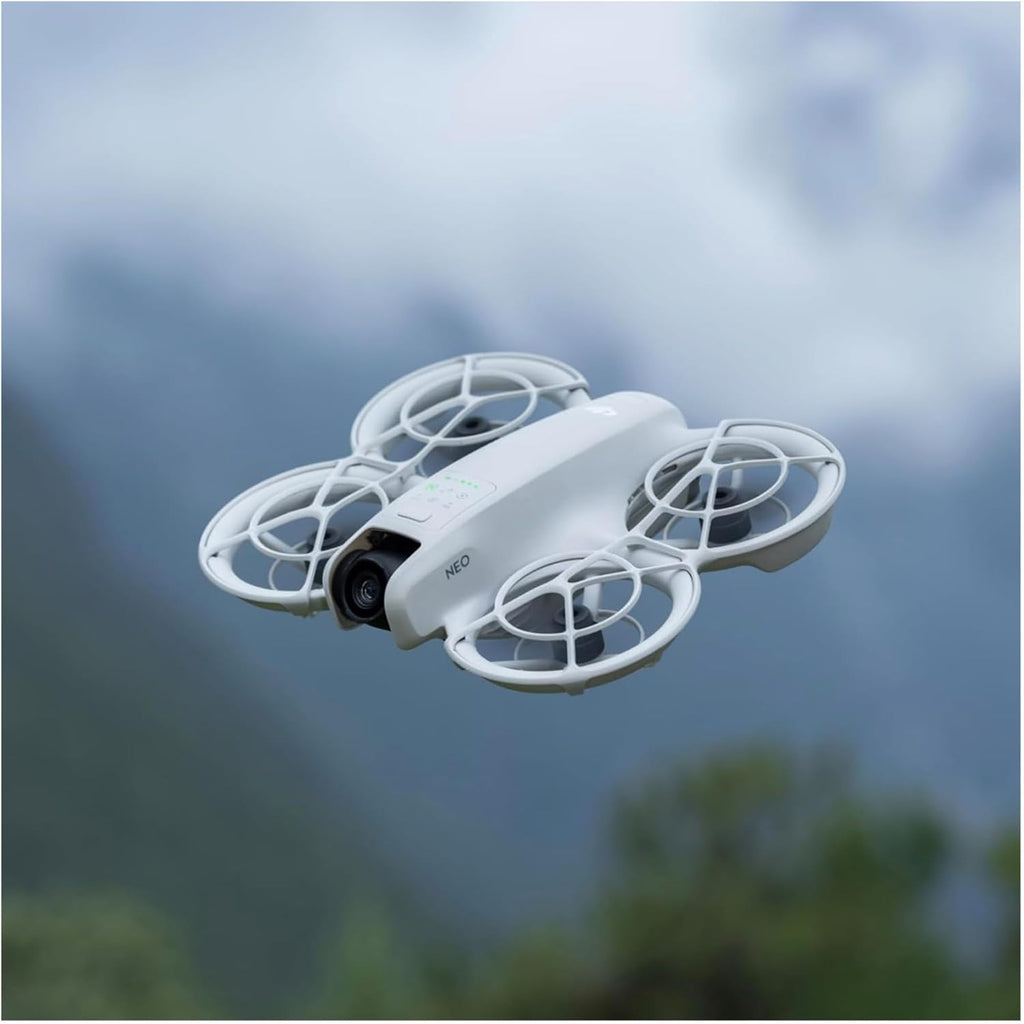 DJI Neo Palm Sized Lightweight Drone with Six Intelligent Shooting Modes, Care Refresh 1-Year Plan and Hard Case for DJI Neo Bundle (3 Items)