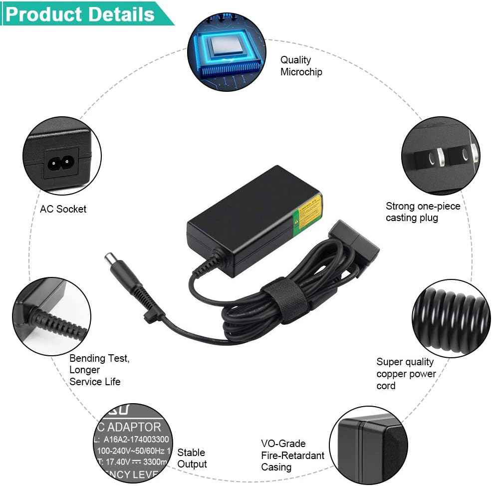 HKY AC Adapter Replacement for DJI Phantom 3 Series Drone Charger - Phantom 3 Pro/Advanced/Standard Quadcopter Drone & Remote Control UL Listed