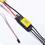 80A ESC 2-6S LiPo Brushless Electronic Speed Controller with BEC XT60 & 4.0mm Plug for RC Airplane Drone Model