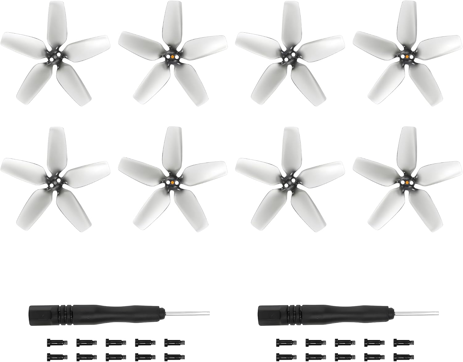 Propellers for DJI Avata Replacement Prop Blades Low Noise Accessories for DJI Avata Drone Accessories Exclusive Screws & Screwdrivers 8 Pcs