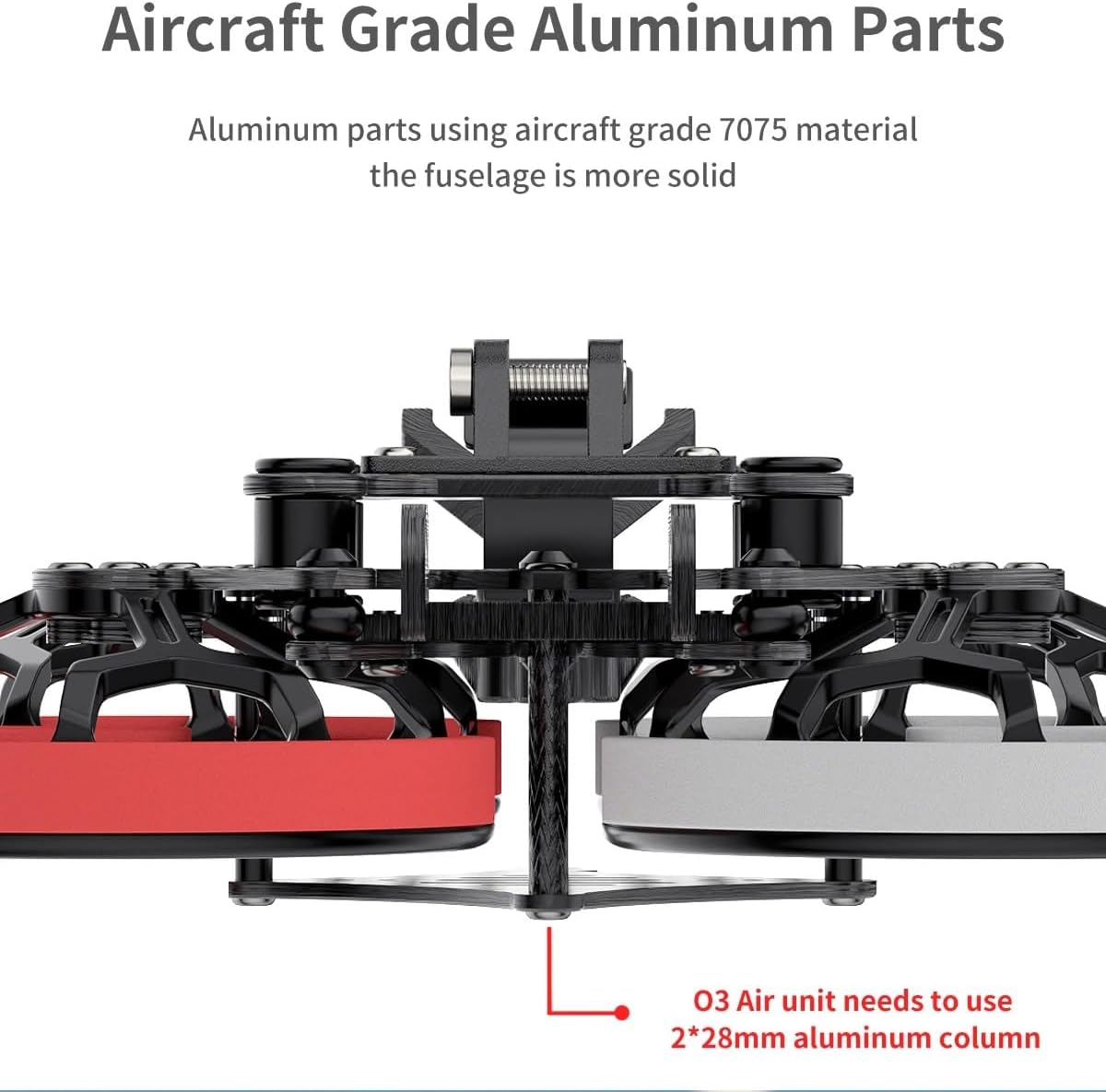 GEP-CL20 CineLog 20 Carbon Fiber Frame Kit 2inch 100mm Wheelbase With Propeller Guard for Indoor Scene Quadcopter Drones (1PC GEP-CL20)