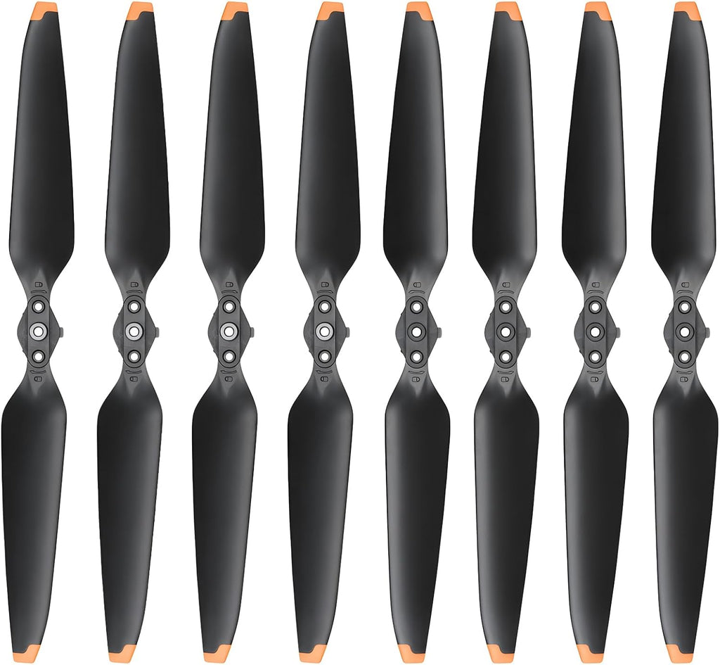 Propellers for DJI Air 3S/Air 3 Replacement Prop Blades Low Noise Accessories for DJI Mavic Air 3/Air 3S Drone Accessories 8Pcs Orange Tips