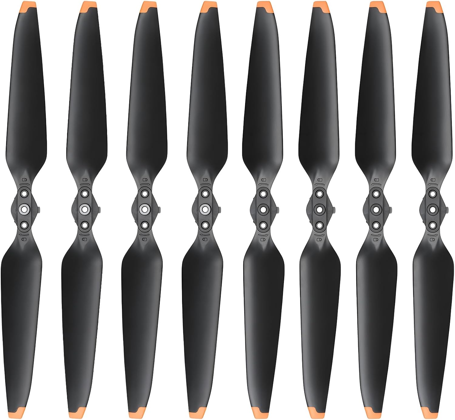 Propellers for DJI Air 3S/Air 3 Replacement Prop Blades Low Noise Accessories for DJI Mavic Air 3/Air 3S Drone Accessories 8Pcs Orange Tips