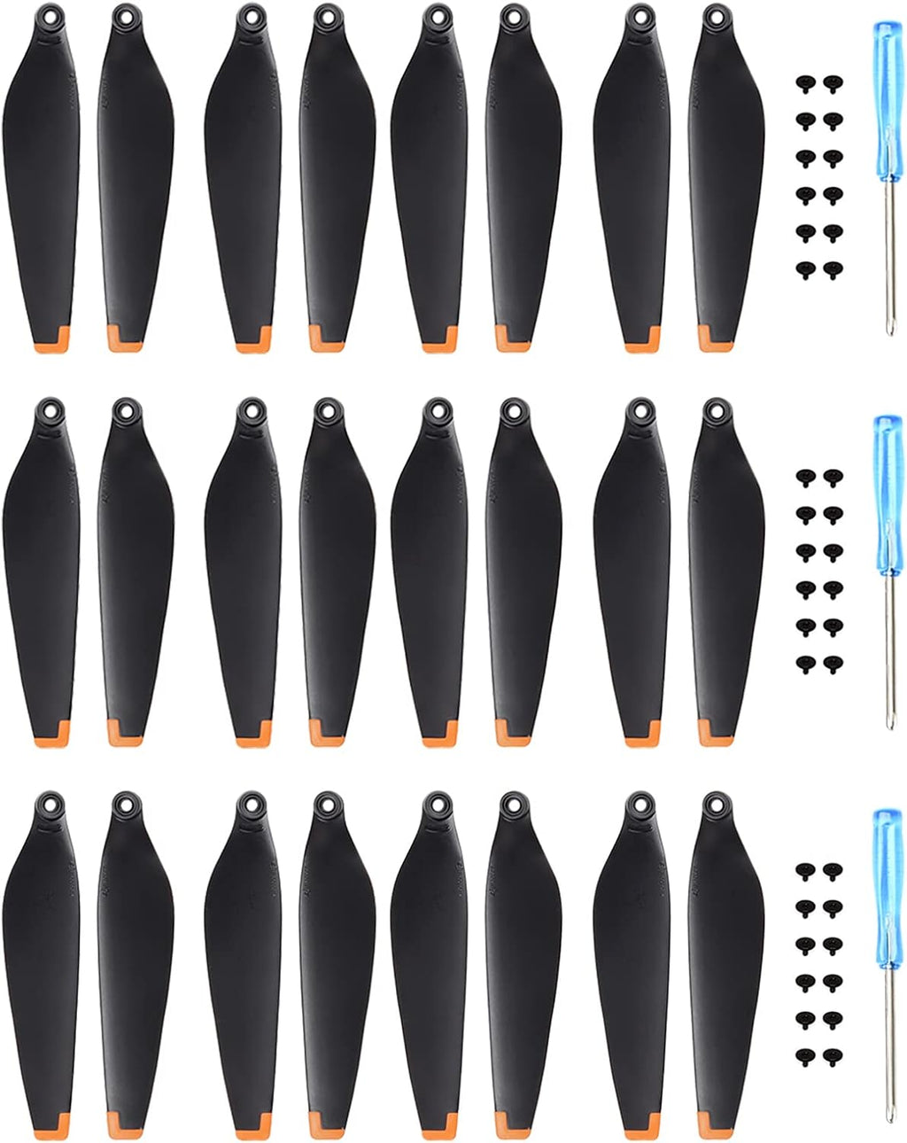 Mini 4 Pro/Mini 3 pro Propellers, Replacement Blades Props Part Low-Noise and Quick-Release High Toughness for DJI Mini 4 Pro/Mini 3 pro Accessories