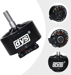 DYS 4pcs X2812 900KV 1115KV Brushless Motor 6S for 7inch Long Range FPV Racing Drone Freestyle FPV Drone Quadcopter Motor (X2812 900KV 4PCS)
