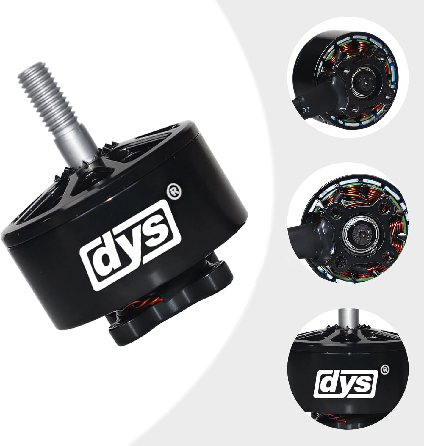 DYS 4pcs X2812 900KV 1115KV Brushless Motor 6S for 7inch Long Range FPV Racing Drone Freestyle FPV Drone Quadcopter Motor (X2812 900KV 4PCS)