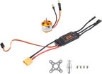 RC Brushless Motor ESC Combo Set, 2212 KV2200 RC Brushless Motor 40A ESC for RC Drone Helicopter FPV