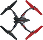 Dromida Ominus Unmanned Aerial Vehicle (UAV) Quadcopter Ready-to-Fly (RTF) Drone with Radio System, Batteries and USB Charger (Red)