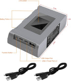 LCD Two-Way Battery Charger Hub for DJI Mini 4K,2,2 SE Drone,Charging Three Batteries in Sequence Charge Accessories