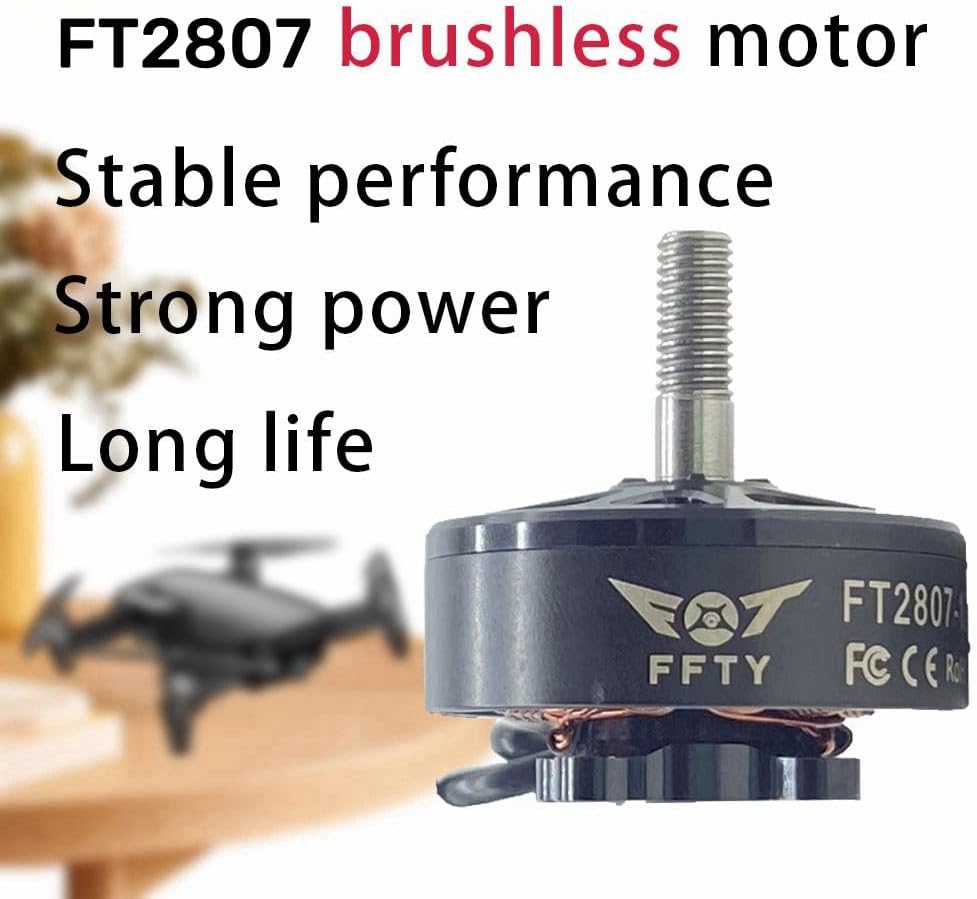 X2807 1300KV Drone Motor - 2S - 6S Li - Ion, 6¡å - 7¡å Prop, Brushless Motor for Multi - Rotor & Fixed - Wing RC Aircraft (4 PCS 2807/1300KV)