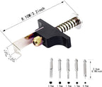 Propeller Puller Aluminum Alloy Removal Tool Props Remover£¬ with Replacement Ejector Pins for RC FPV Drone BetaFPV Air65 75 (Black)