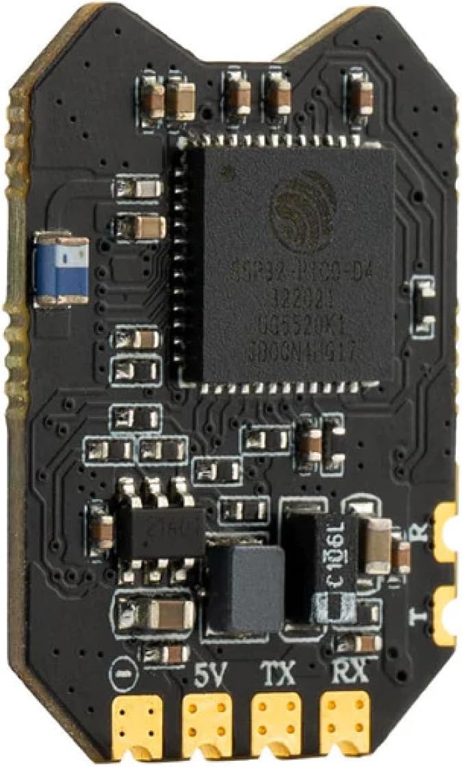 RadioMaster RP4TD ELRS Diversity FPV Receiver - 2.4ghz ExpressLRS Nano Receiver Drone RX Module with 65mm UFL T Antenna for FPV Drone Tiny Whoop Fixed-wing RC Plane by Speedybee