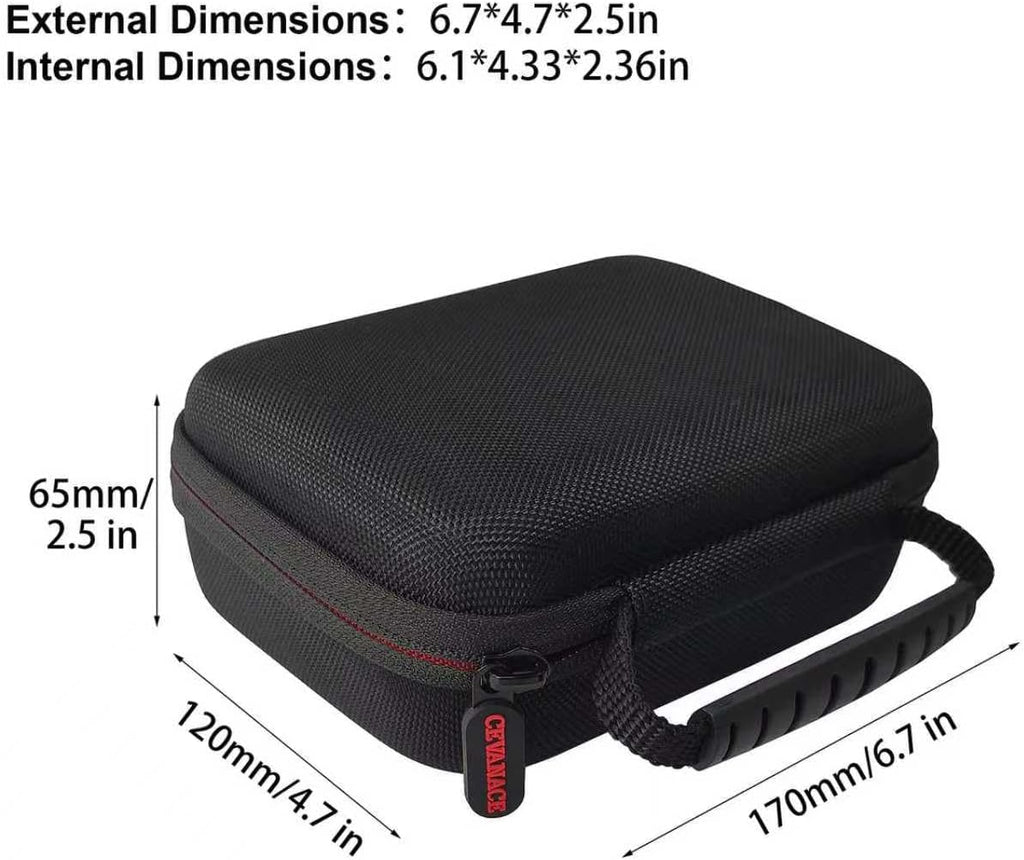 EVA Hard Case with Foam£¬6.7 x4.7 x2.5 inches Hard Sided Camera/Digital Case EVA shockproof Outdoor case£¬Suitable for storage of drones, digital products, electronic instruments, etc.