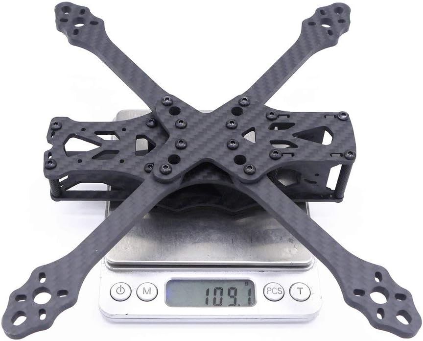 220mm 5 Inch 5mm Arm Carbon Fiber Quadcopter X Type Freestyle Frame Kit Support DJI Air Unit for FPV Racing Drone