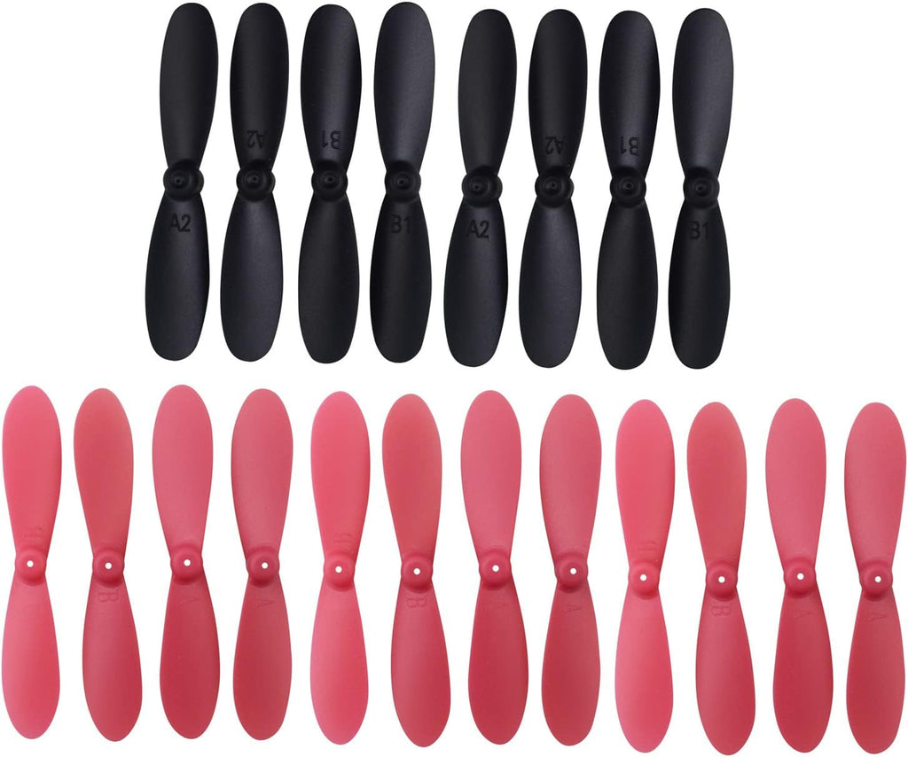 sea jump 20PCS Propeller for HS190 901HS 901S 901H X300C LF606 SG800 E61HW S9 Mini Quadcopter, RC Drone Blade Accessories