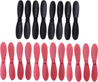 sea jump 20PCS Propeller for HS190 901HS 901S 901H X300C LF606 SG800 E61HW S9 Mini Quadcopter, RC Drone Blade Accessories