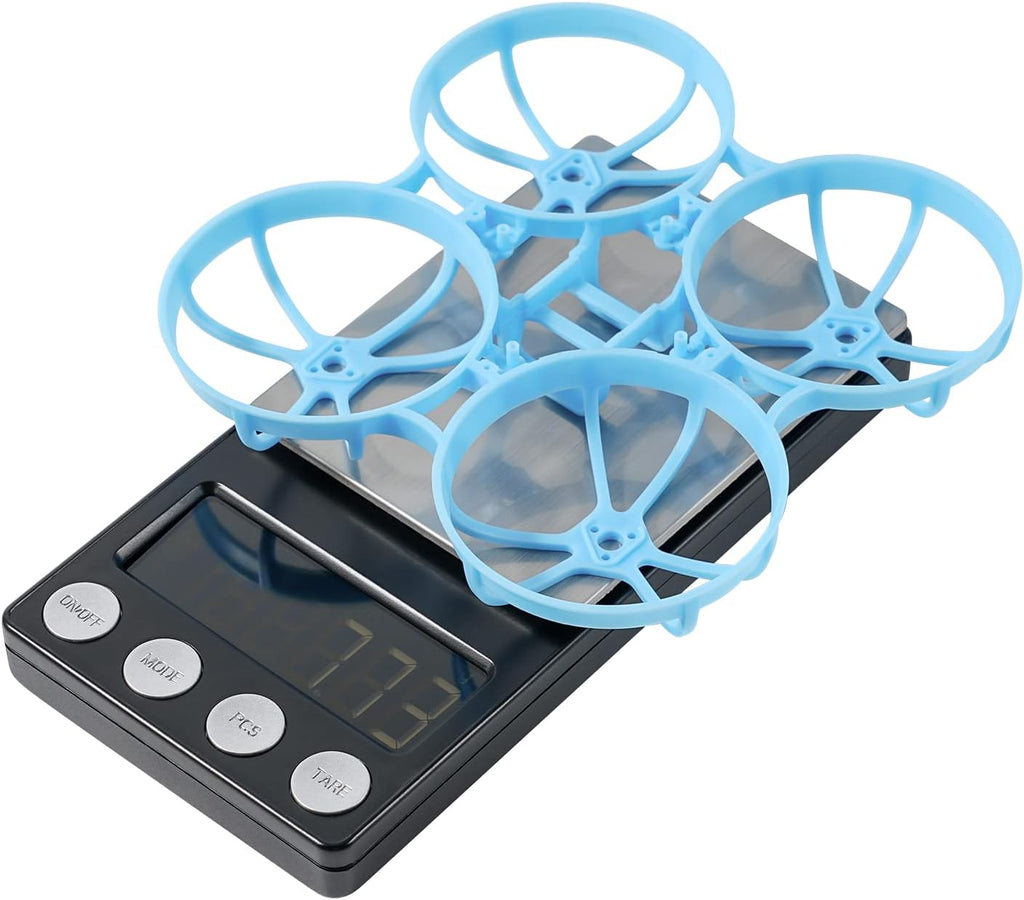 BETAFPV 2pcs Meteor75 Pro Brushless Whoop Frame | Triangle Bilateral Stretch Structure Motor Holder Hole | Larger Lipo Battery Slot for 45mm Propellers 550mAh 1S Lipo 0802SE 1102 Series Motors