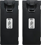 sea jump 2PCS 3.7V 1000mAh Lipo Battery Suitable for E88 E88MAX E99 E99MAX BD101 P15PRO P8 A13 A15 K10MAX RC Drone, Aerial Quadcopters High-Capacity Battery Spare Parts