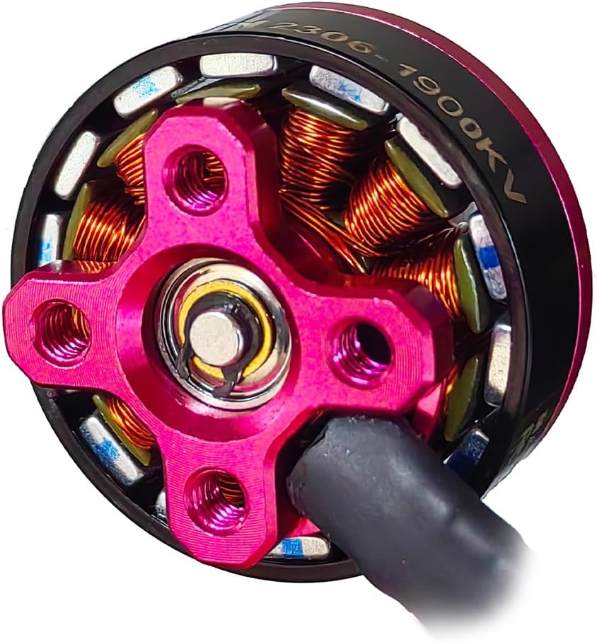 DYS 4PCS SUNFUN 2306 1900KV 6S Brushless Motor for FPV Racing Drone Quadcopter 5inch Freestyle Remote Drone