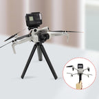 Action Camera Mount Holder, Drone Gimbal Extension Mount Bracket with 1/4 Screw Adapter for DJI Mini 4 Pro/Mini 3/Mini 3 Pro