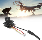 Micro FPV AIO Camera, 5.8G 40CH 25mW Switchable FPV Transmitter Mini FPV Micro AIO Camera, Radio Transmission Device for FPV Drone, FPV Indoor Racing