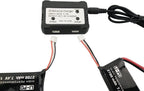 Accessories 2PCS 7.4V 2700mAh Drone Lithium Battery with 2 in 1 Charger for Hubsan x4 H501S Pro H501A H501C H501S H501M H501S W H501S pro Brushless Quadcopter Drone