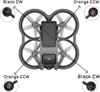 Avata Drone Motor Brushless Motor Repair Part Compatible with DJI Avata 1 Drone (CCW Motor/Orange)