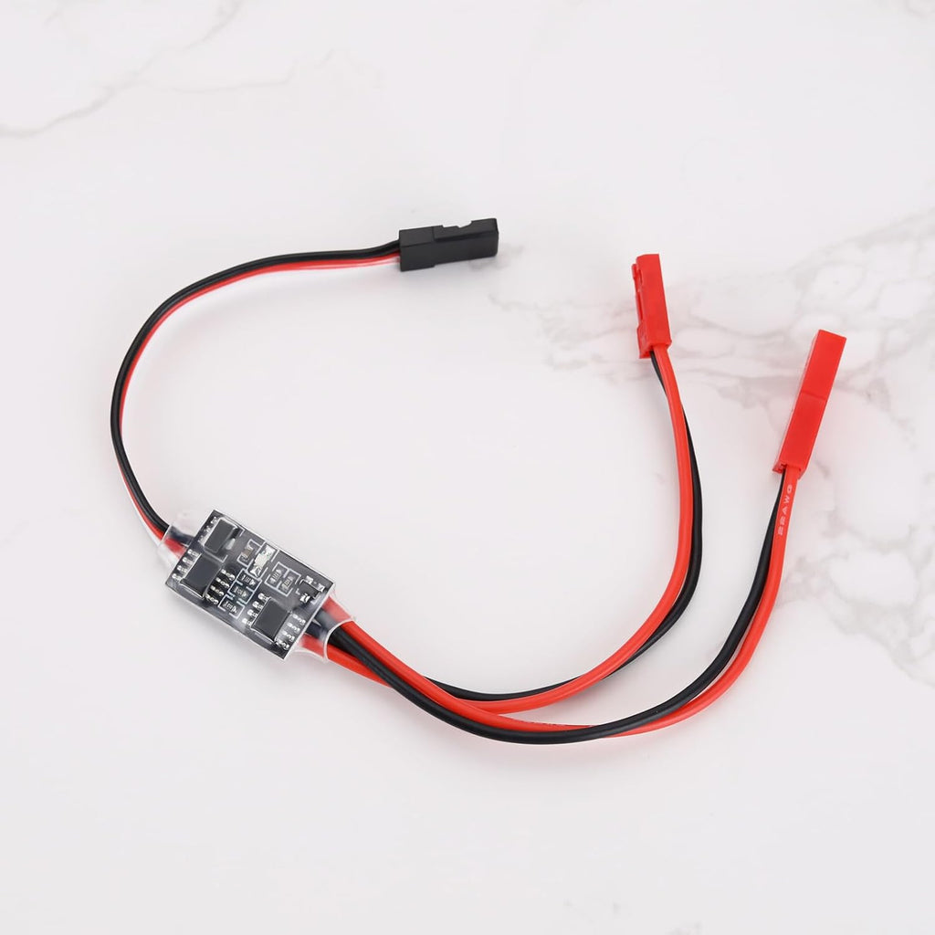 2pcs 20A High Current Remote Control Electronic Switch 3-30V High Voltage Version Aerial Protection for RC Drone Water Pump PWM Signal Control