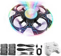 Mini UFO Drone for Kids ¨C Safe RC Toy with 7 LED lighting modes, 360¡ã Flips, Light Projection onto Ceilings, Auto Hover, Hand Gesture, 2 Batteries(14 Min Flight), Ideal Fun Gift for Kids