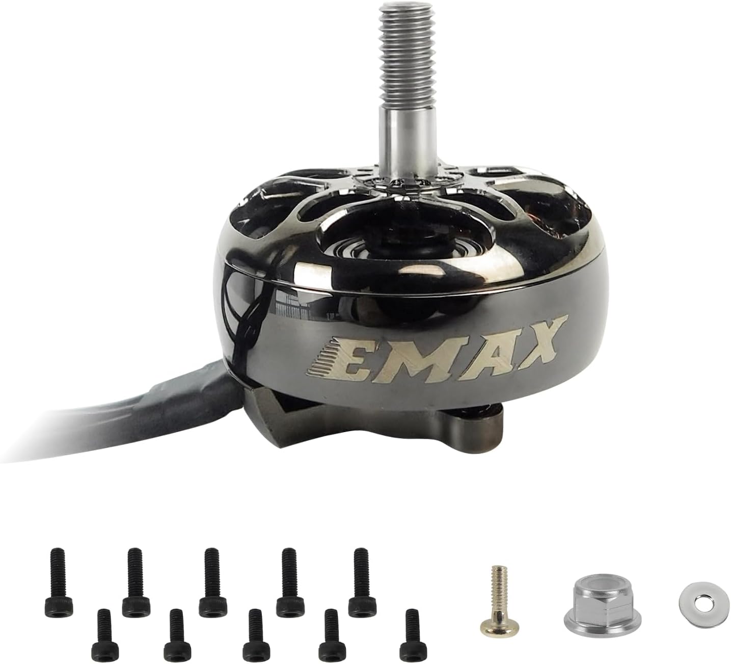 ECO II 2807 Brushless Motor 1300KV 3-6S RC Motor for RC FPV Racing Multicopter RC Drone Quadcopter Spare Parts RC Parts, rc Plane Motor Drone Motor 4PCS