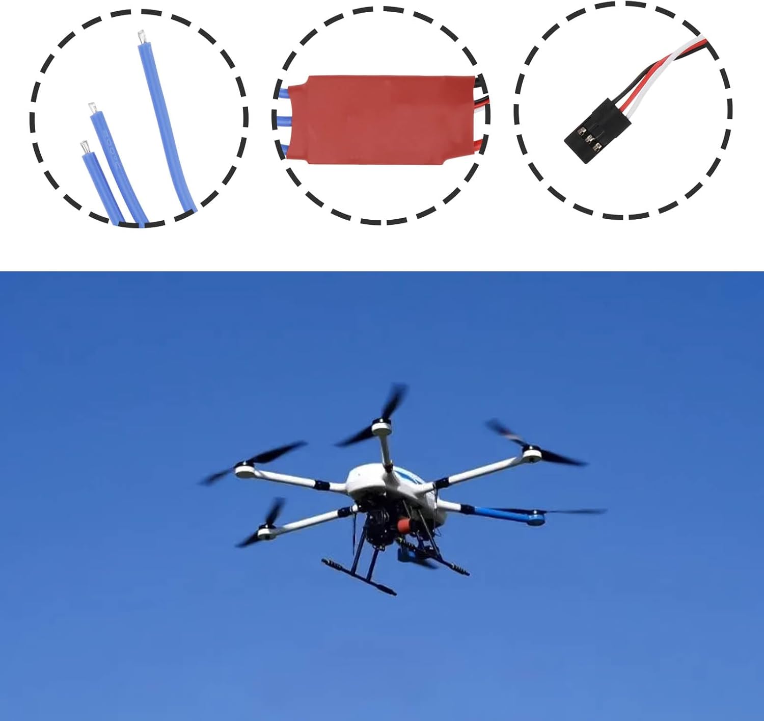 Create idea 1Pc ESC Electronic Speed Controller 12A 20A Brushless Motor 3 Wire Link for with BEC RC Ship Quadcopter Multicopter Drone FPV