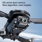 S168 Drone with Screen Controller, Brushless Motor, Altitude Hold, One Key Take Off/Landing, Active Obstacle Avoidance, Black Carrying Case, Two-batteries.