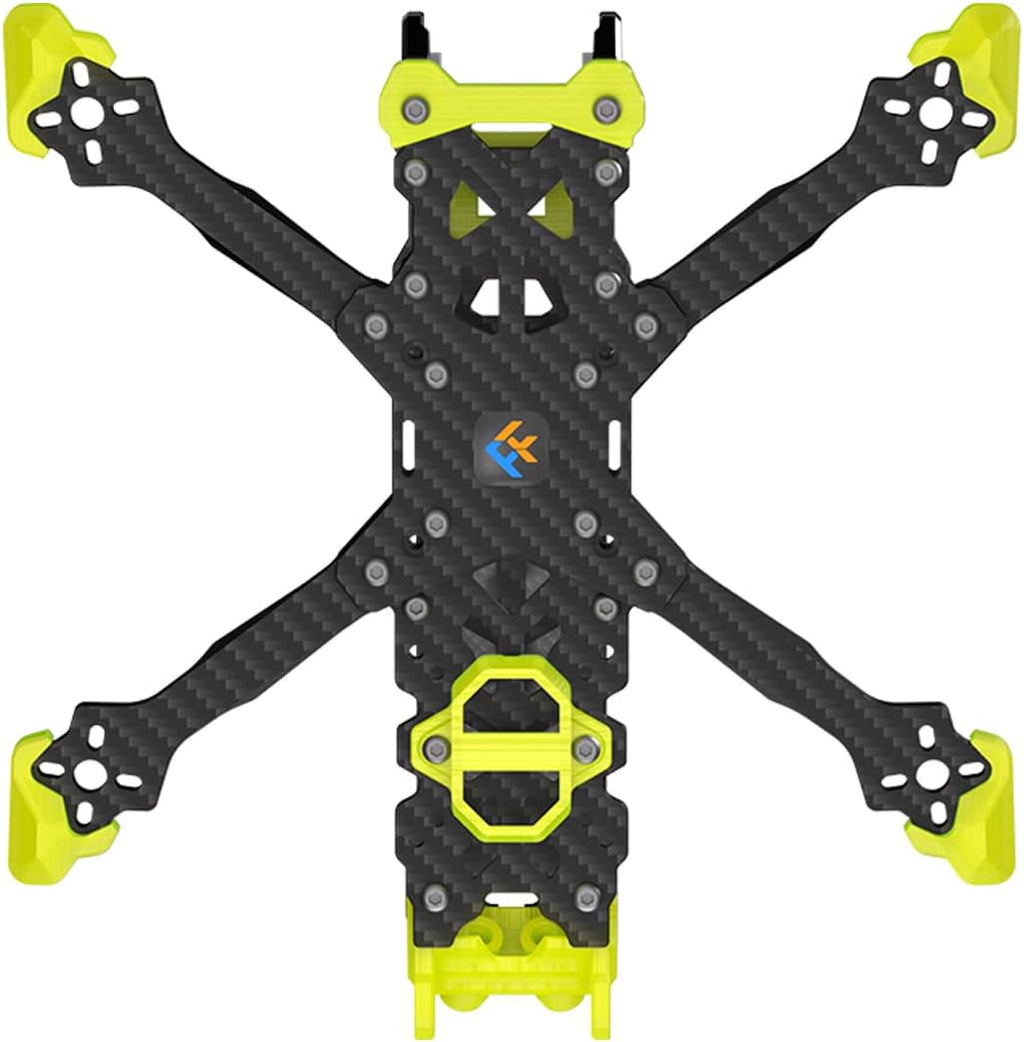 Valador VX3 3inch RC FPV Racing Drone Quad T700 High-strength Carbon Fiber HD O4 PRO Air Unit Squashed-X Quadcopter Frame Kit DIY Parts CNC Aluminum Alloy Yellow