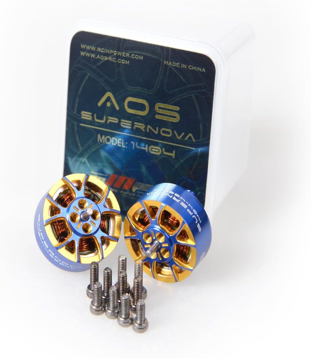 Rcinpower Aos Supernova 1404 4000kv 3S-4S Brushless Motor 2.5-inch and 3-inch Flower Fly Racing FPV Brushless Motor
