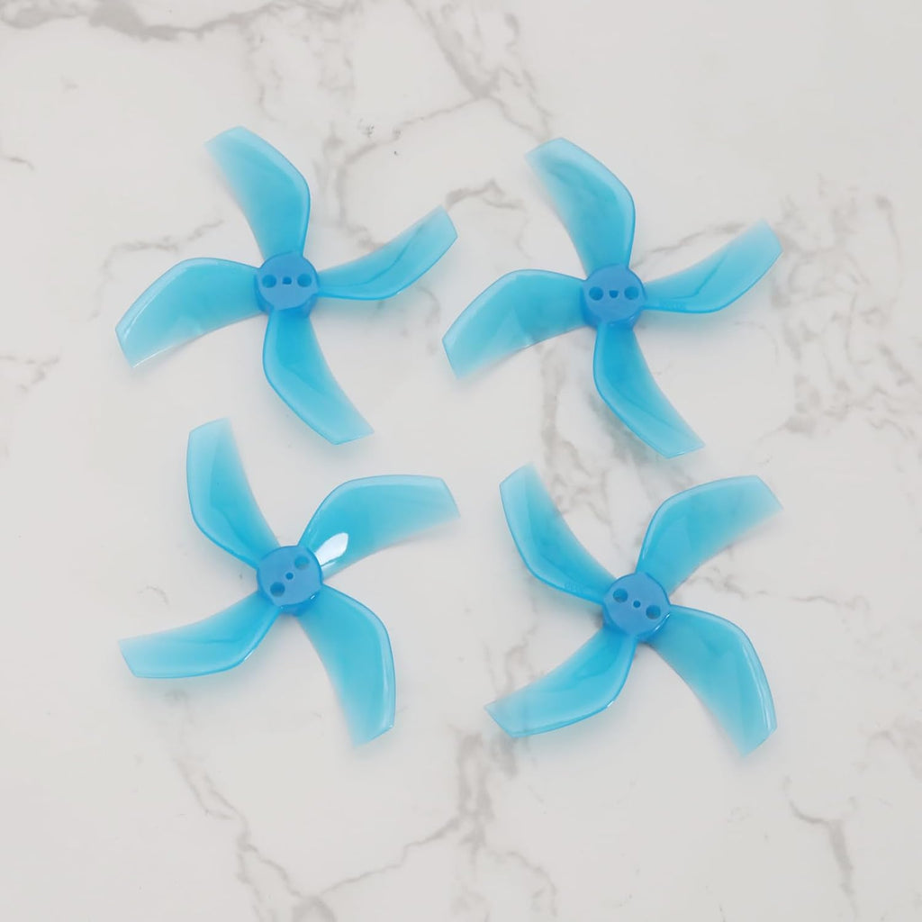 16PCS 2020 4-Blade Propellers with 1.5 mm Shaft Compatible with Beta85X HD Digital VTX Drone 1103 8000KV & 1105 5000KV Brushless Motors